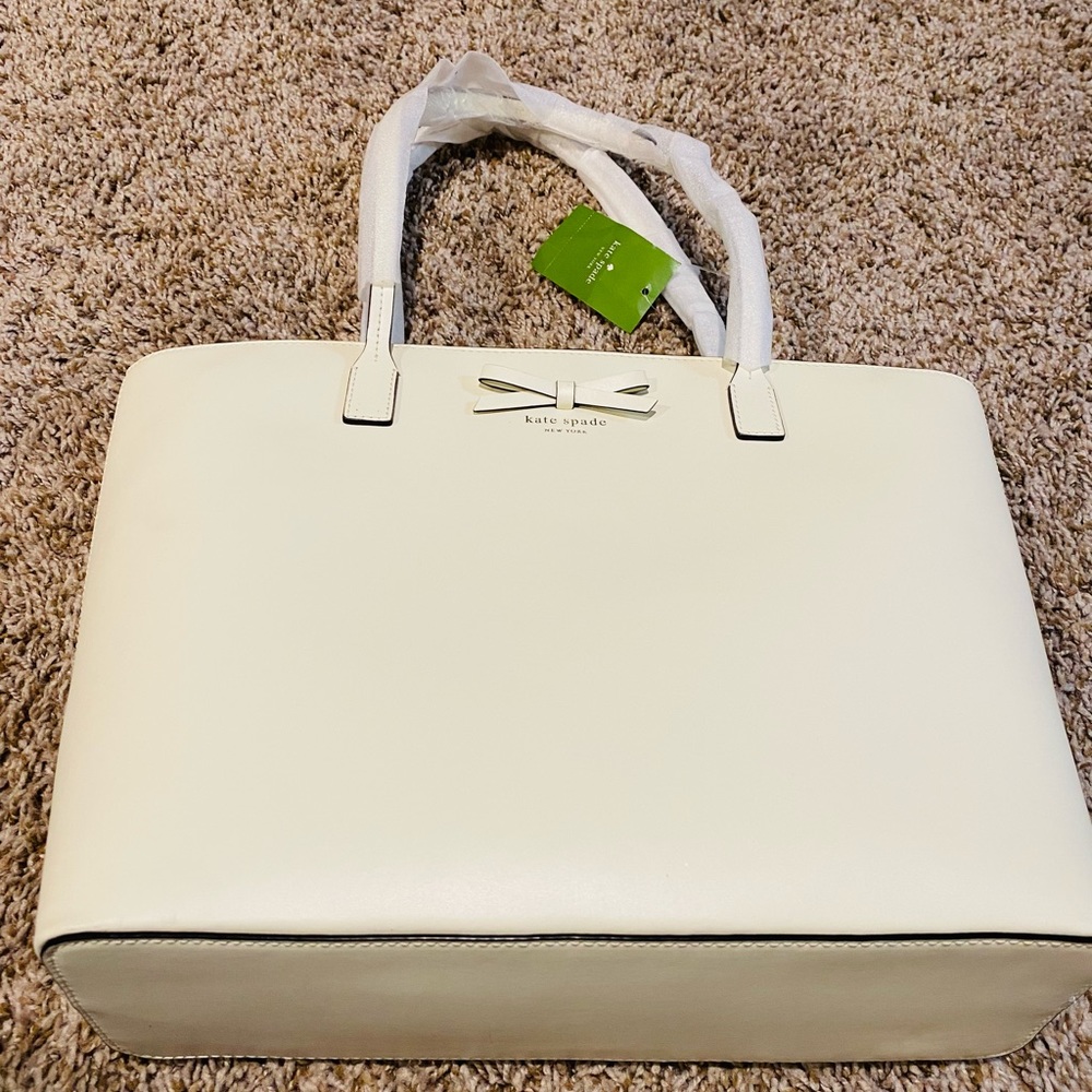 Kate spade off white tote